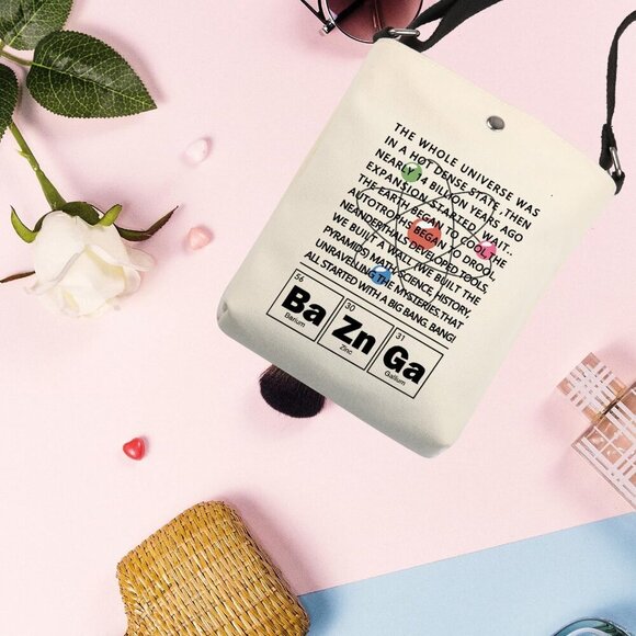 Fashionable and Durable Theory Crossbody Bag with Magnetic Pocket - Perfect Gift - Picture 7 of 7